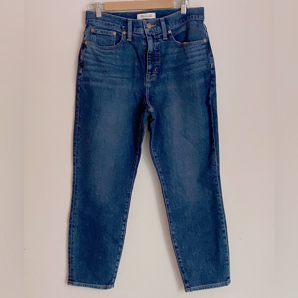 NWT Madewell The Momjean in Hoover Wash - Picture 6 of 15